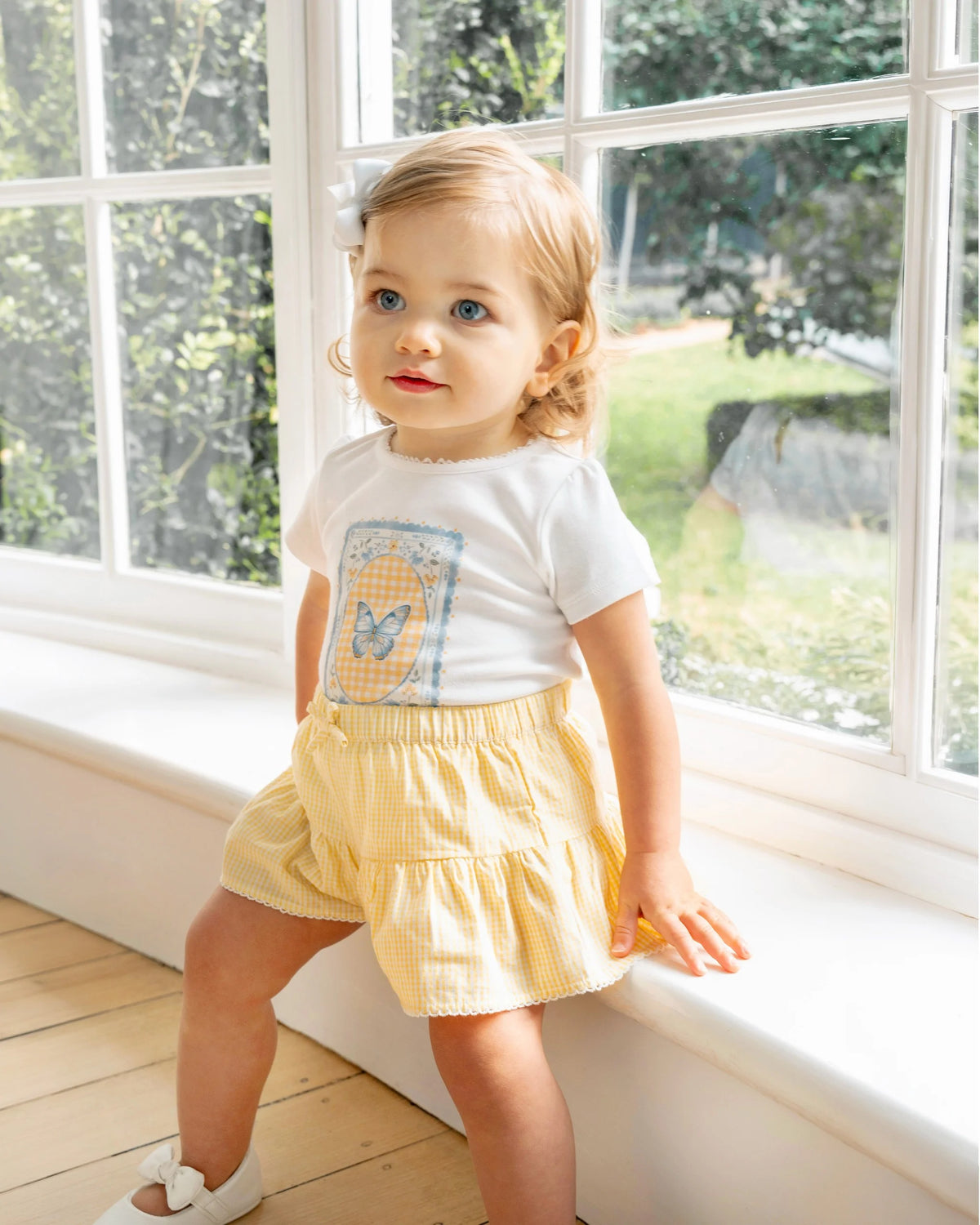 Minihaha - Libby Check Shorts
