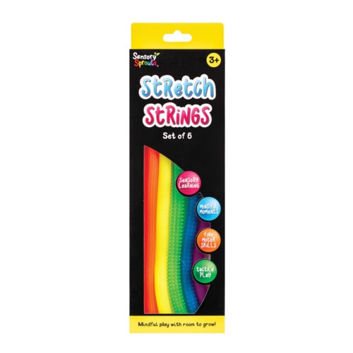 Sensory Sprouts - Stretch Strings 6pk