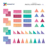 Connetix Tiles- Pastel Starter Pack- 64 Piece