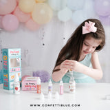 Confetti Blue - Candy Scented Perfume Making Kit