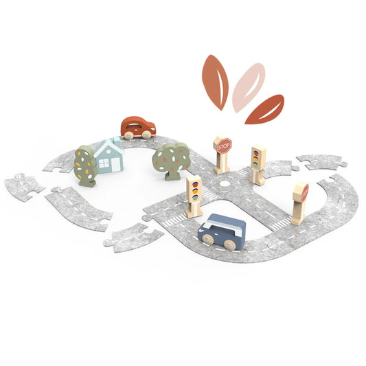 Speedy Monkey- Car Track Puzzle