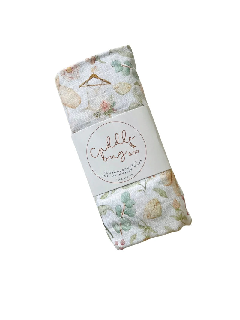 Cuddle Bug & Co - Bamboo Muslin Wrap Amelia