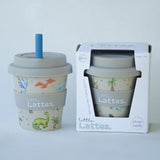 Little Lattes- Dino Babycino Cup & Straw 120mL