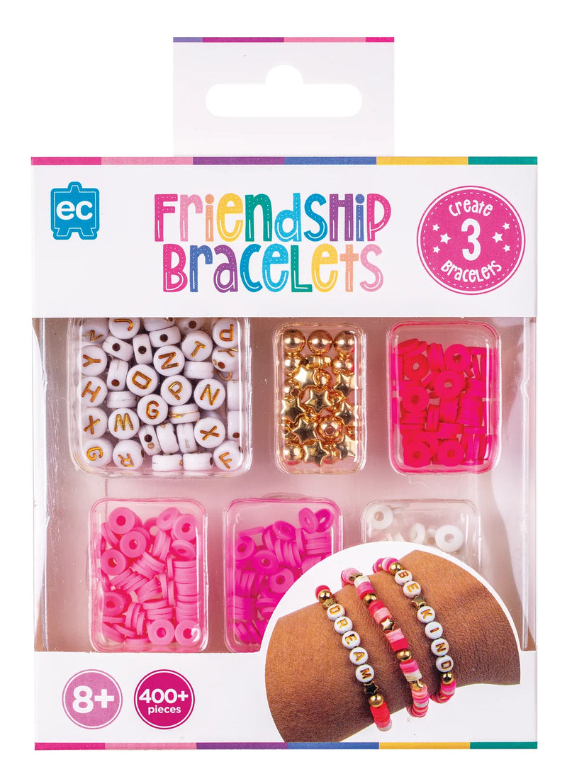 EC- Pink Friendship Bracelets