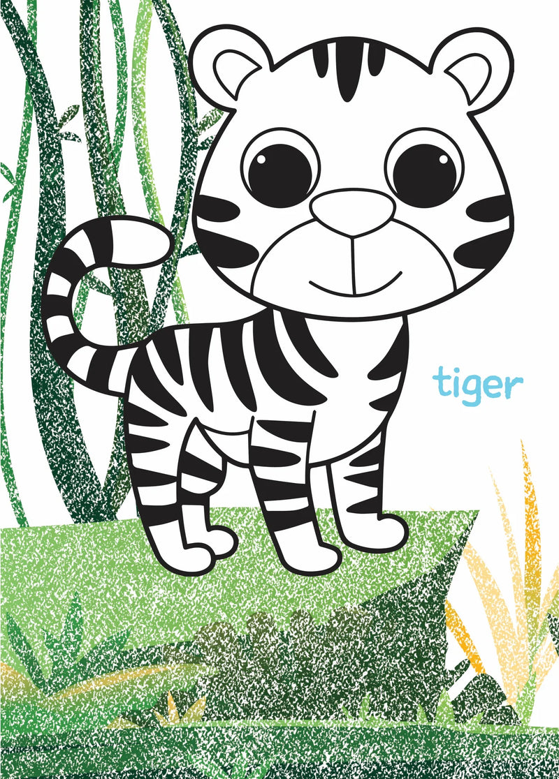 First Creations - My First Colouring Book - Wild Animals