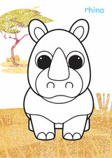 First Creations - My First Colouring Book - Wild Animals