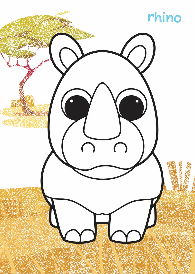 First Creations - My First Colouring Book - Wild Animals
