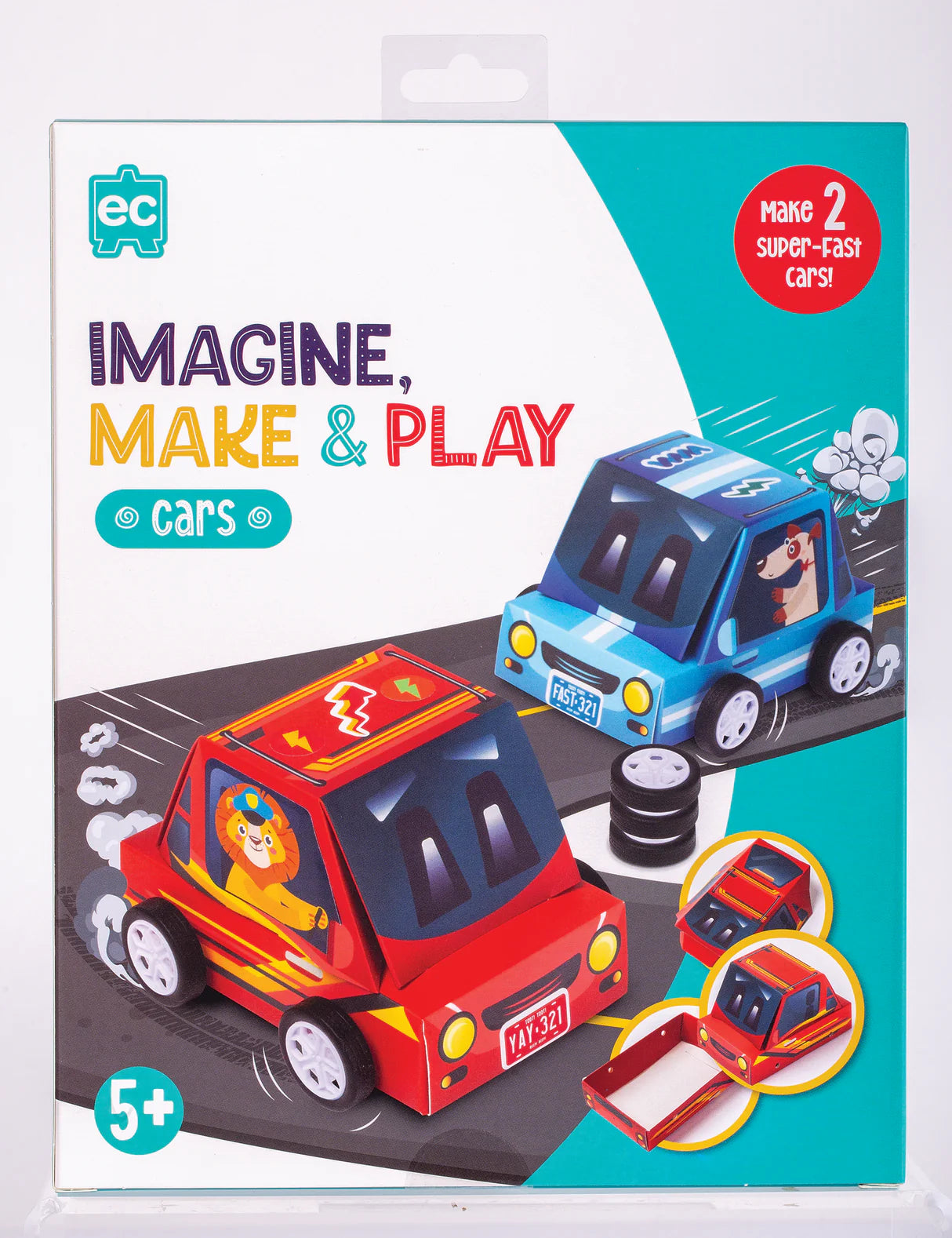 Imagine, Make & Play- Racing Cars