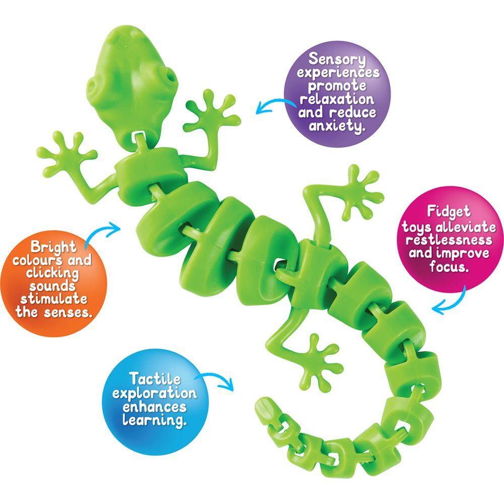 Sensory Sprouts - Wriggly Gecko - Green