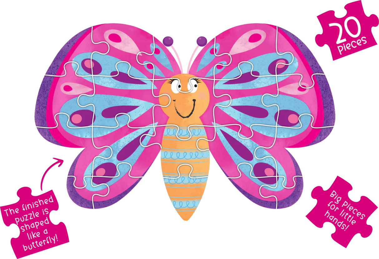 Learning Can Be Fun - Butterfly Magic: Butterfly Shaped