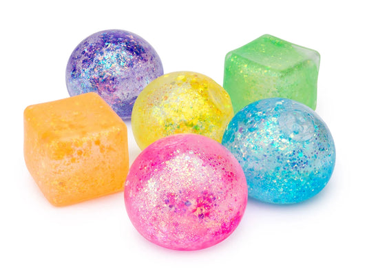 Sensory Sprouts - Stretch & Sparkle Shapes- Assorted