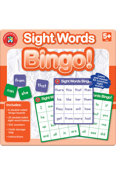 Sight Word Bingo