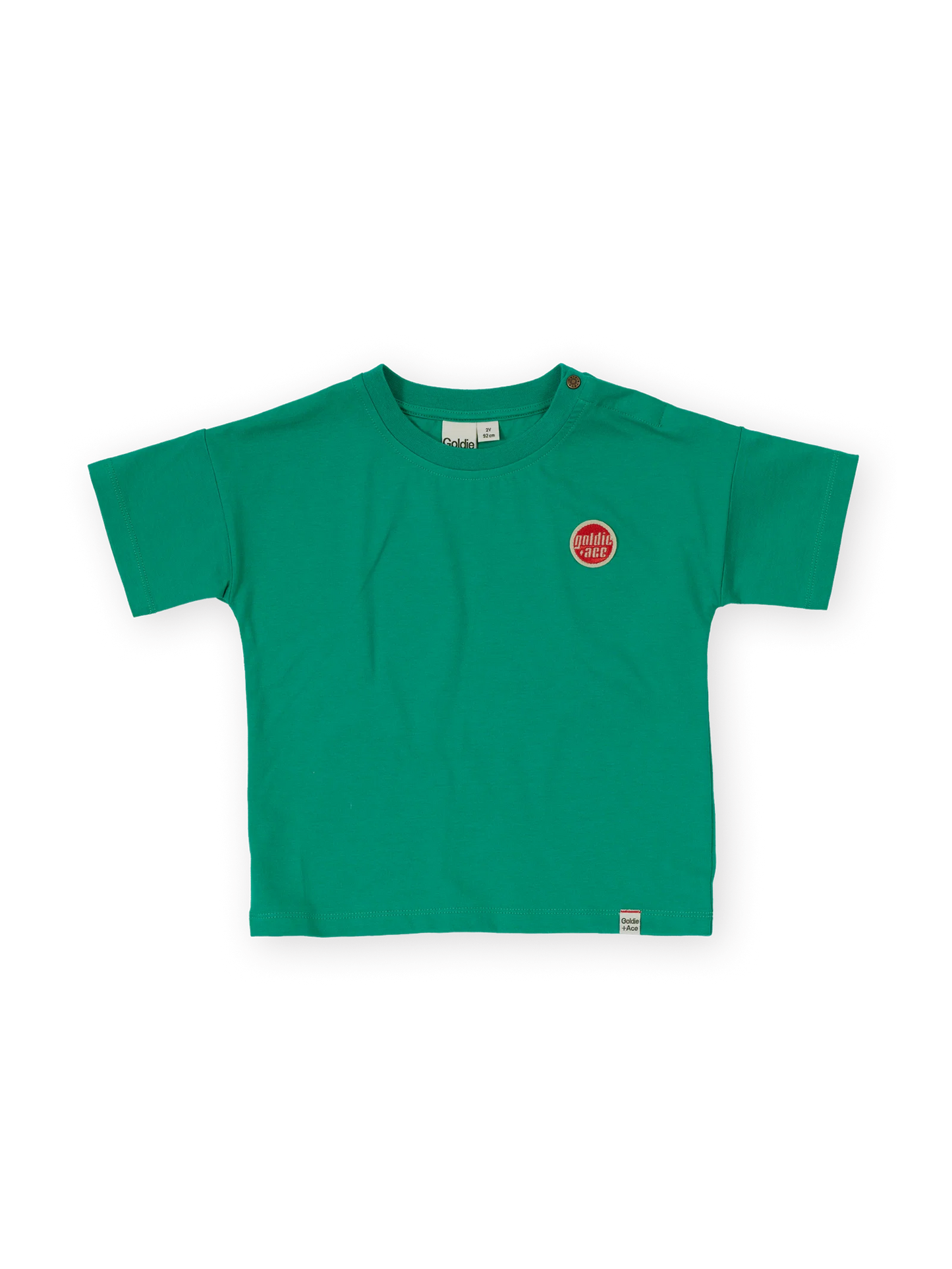 Goldie + Ace - Essential Logo T-Shirt Antique Green