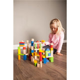 Fat Brain Toys- 100 Piece Timber Blocks