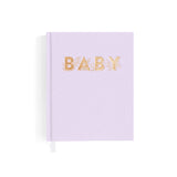 Fox & Fallow- Mini Baby Book- Lilac