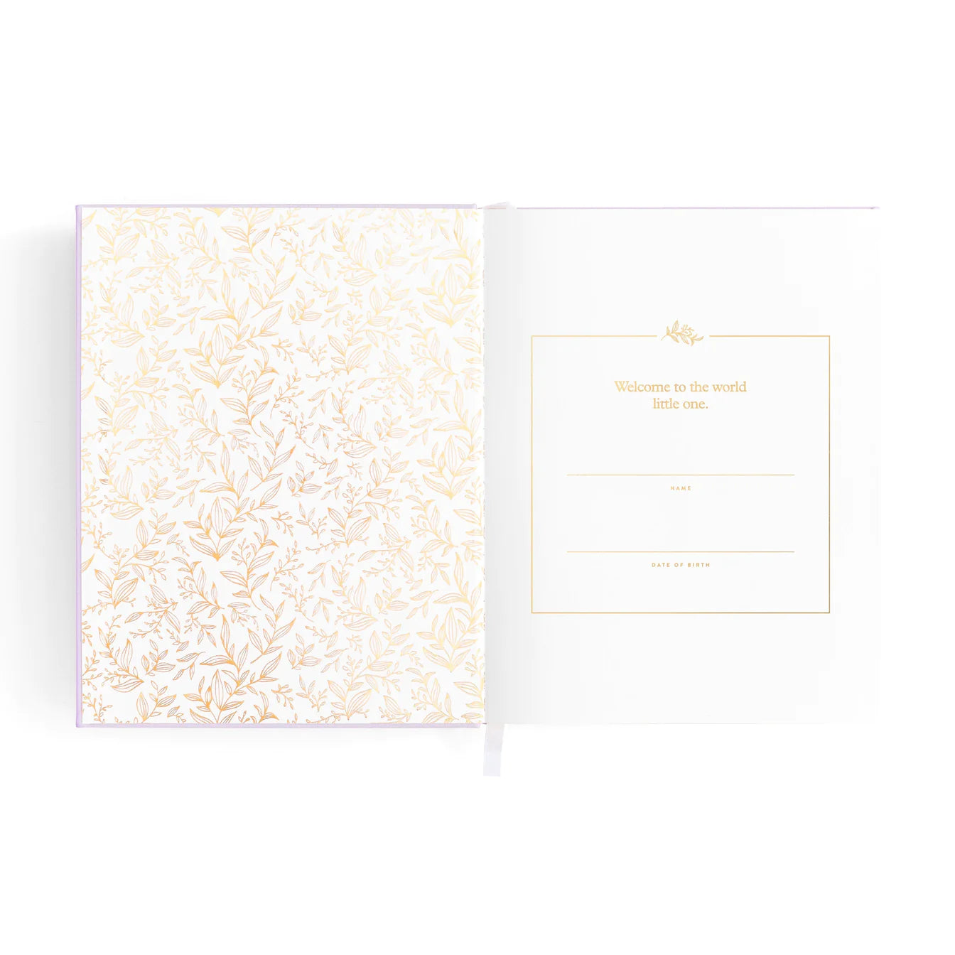 Fox & Fallow- Mini Baby Book- Lilac