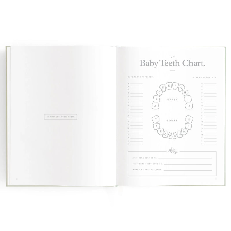 Fox & Fallow - Baby Book Pistachio