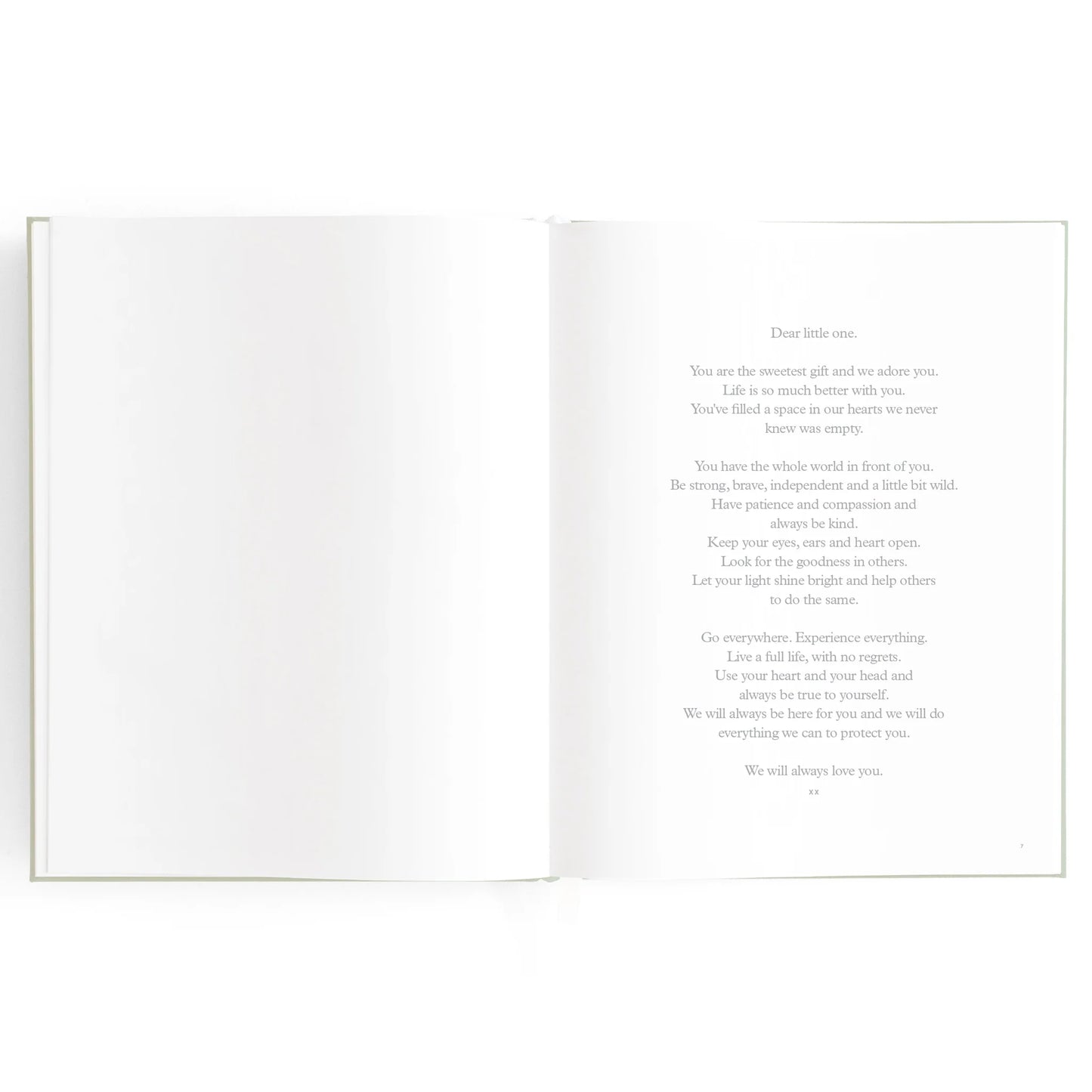 Fox & Fallow - Baby Book Pistachio