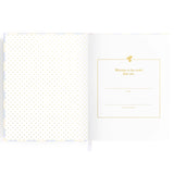 Fox & Fallow - Baby Book Blue Check