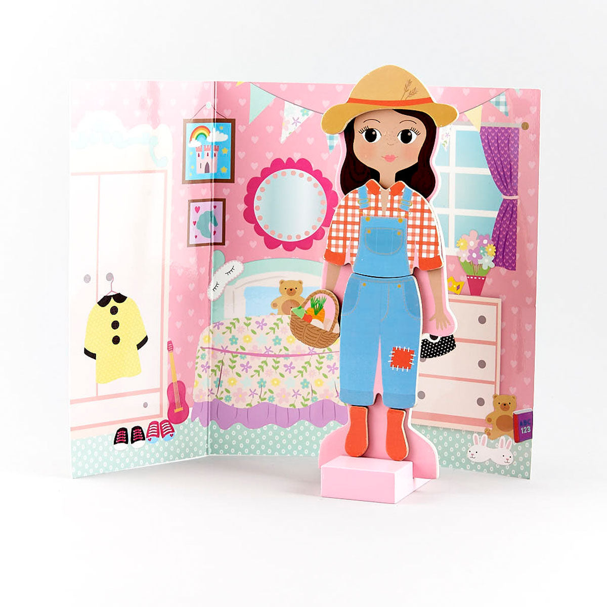 Floss & Rock- Rock Magnetic Dress Up Doll Sophia