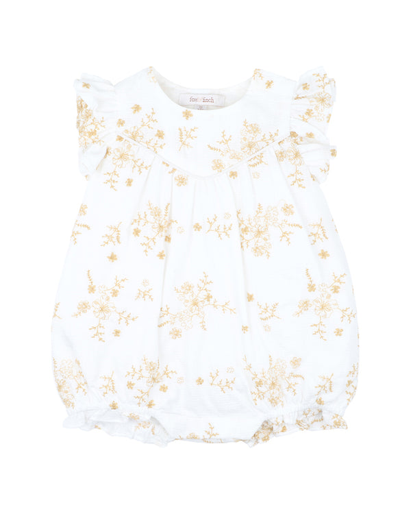 Fox & Finch - Sweet Spot Embroidered Romper