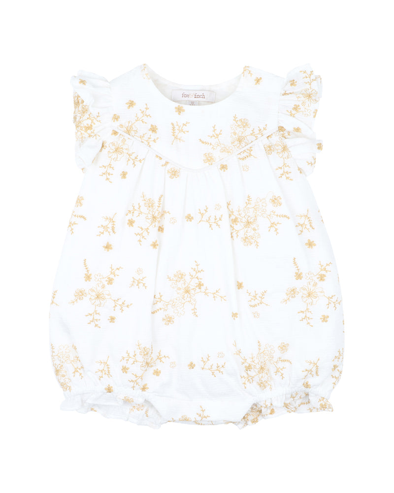 Fox & Finch - Sweet Spot Embroidered Romper