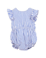 Bebe - Summer Vacay Blue Stripe Overall