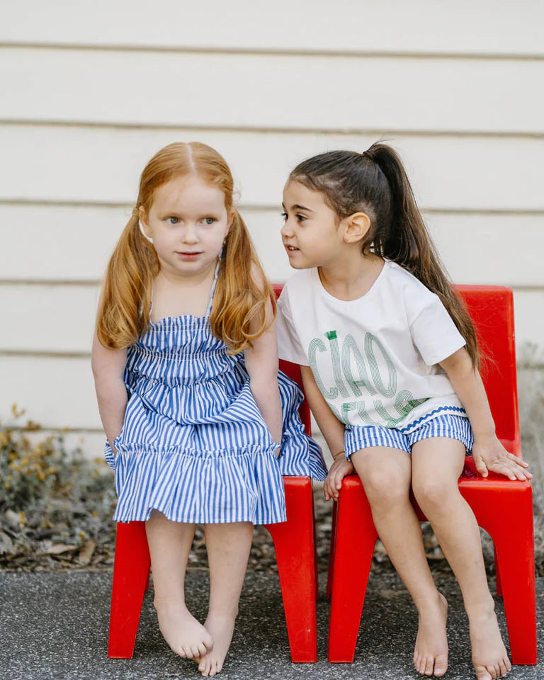Bebe - Summer Vacay Stripe Dress