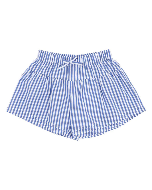Bebe - Summer Vacay Stripe Flared Shorts