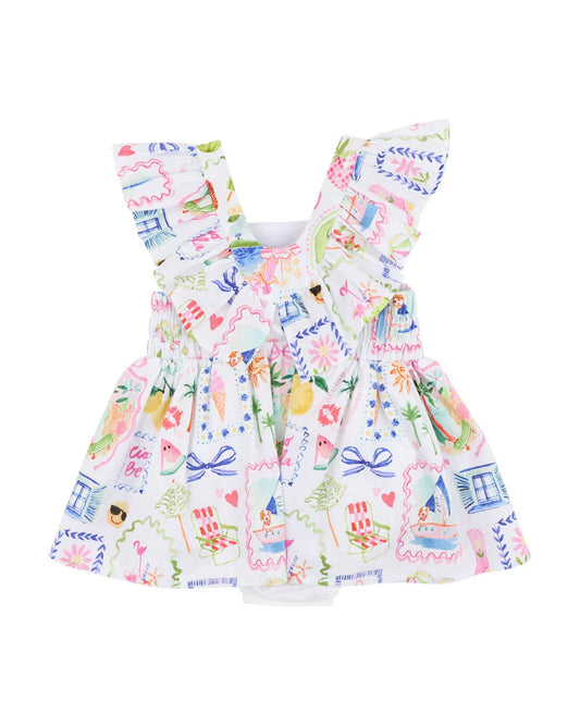 Bebe - Summer Vacay Overlay Dress