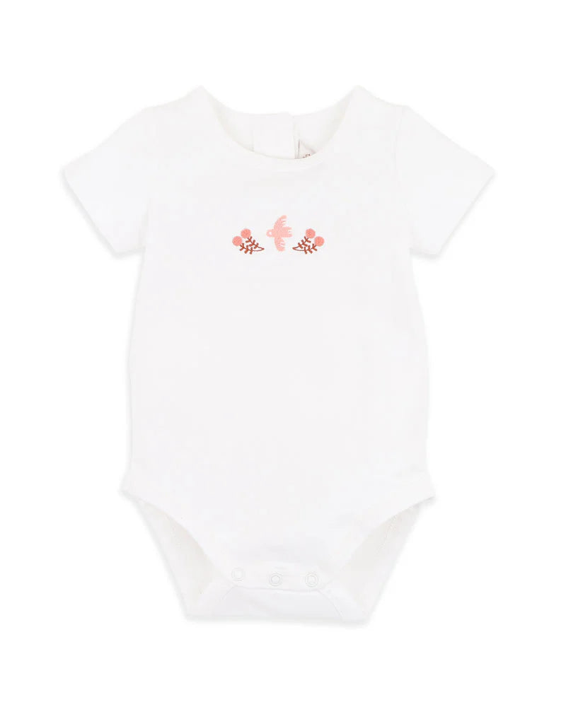 Bebe - Songbird Embroidered Bodysuit