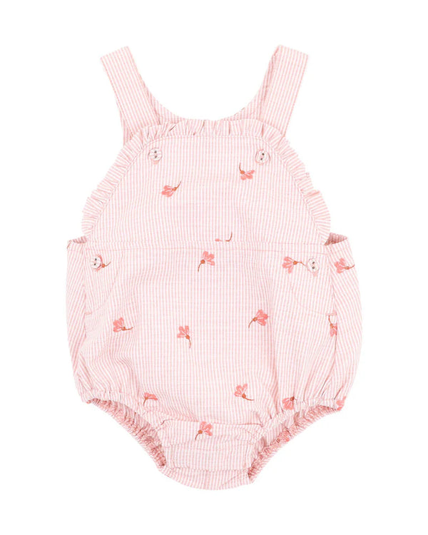 Bebe - Songbird Embroidered Overalls