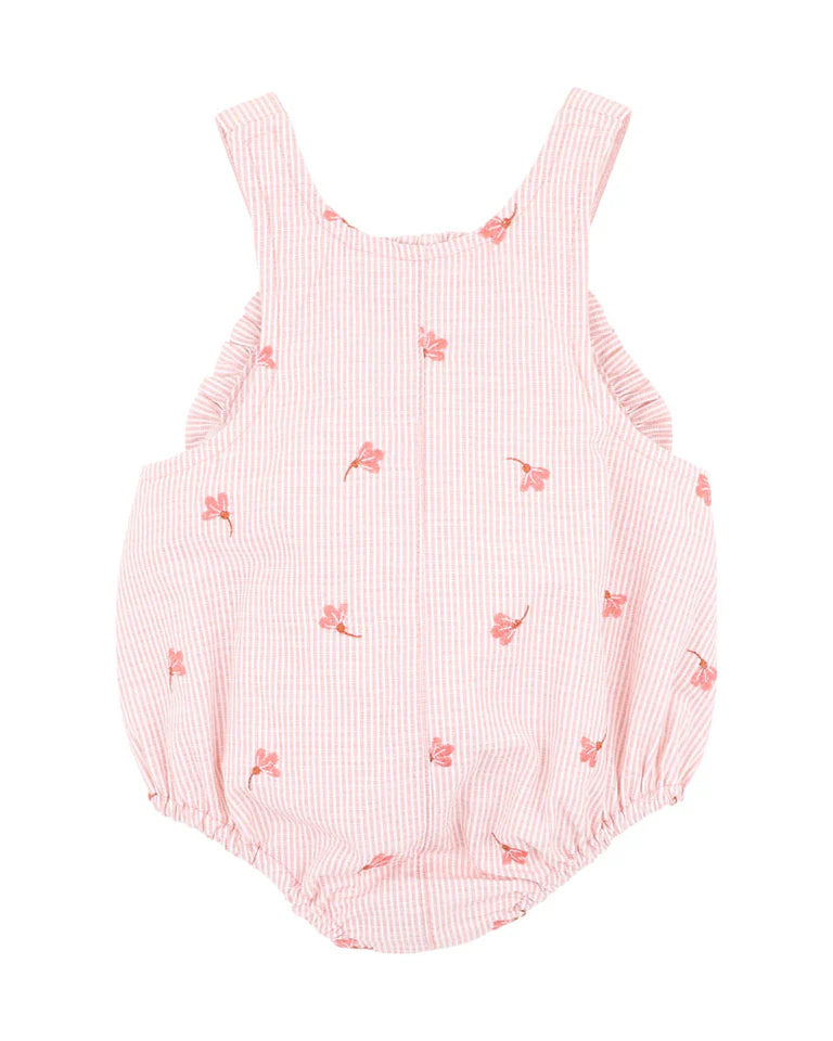 Bebe - Songbird Embroidered Overalls