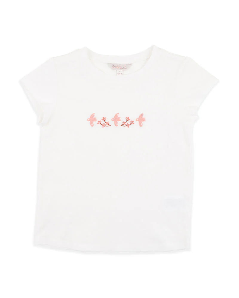Bebe - Songbird Embroidered Tee