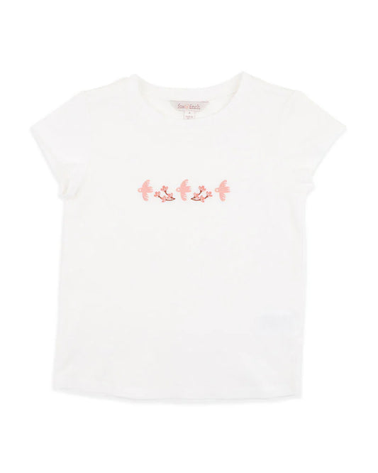 Bebe - Songbird Embroidered Tee