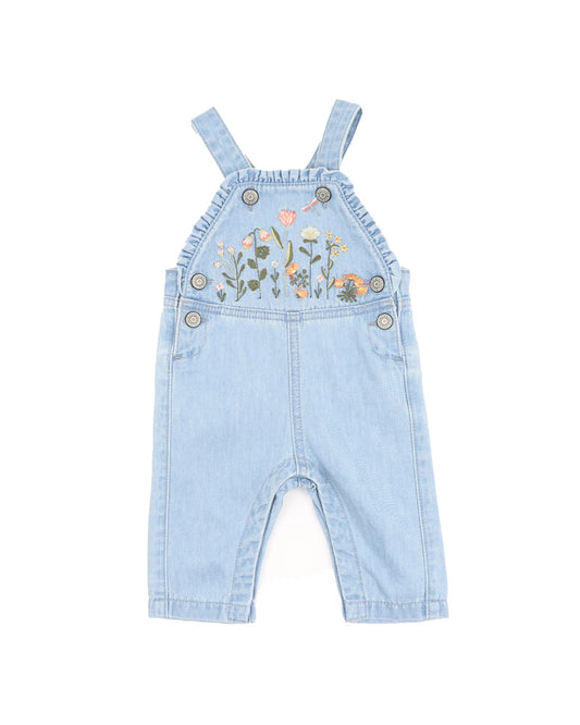 Fox & Finch - Botanica Embroidered Overalls