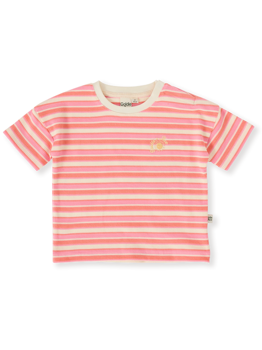 Goldie + Ace - Watermelon Stripe T-Shirt