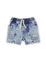 Goldie + Ace - Noah Denim Pocket Shorts Light Denim