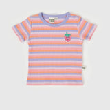 Goldie + Ace -Tutti Frutti Stripe Rib T-Shirt