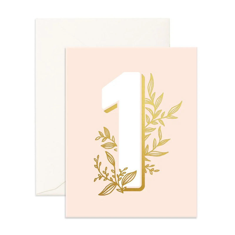 Fox & Fallow- No. 1 Floral Greeting Card