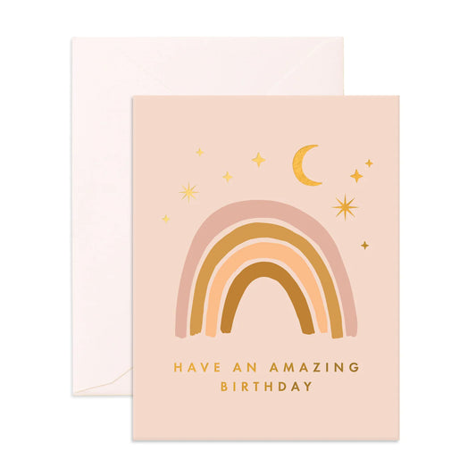 Fox & Fallow- Amazing Rainbow Greeting Card