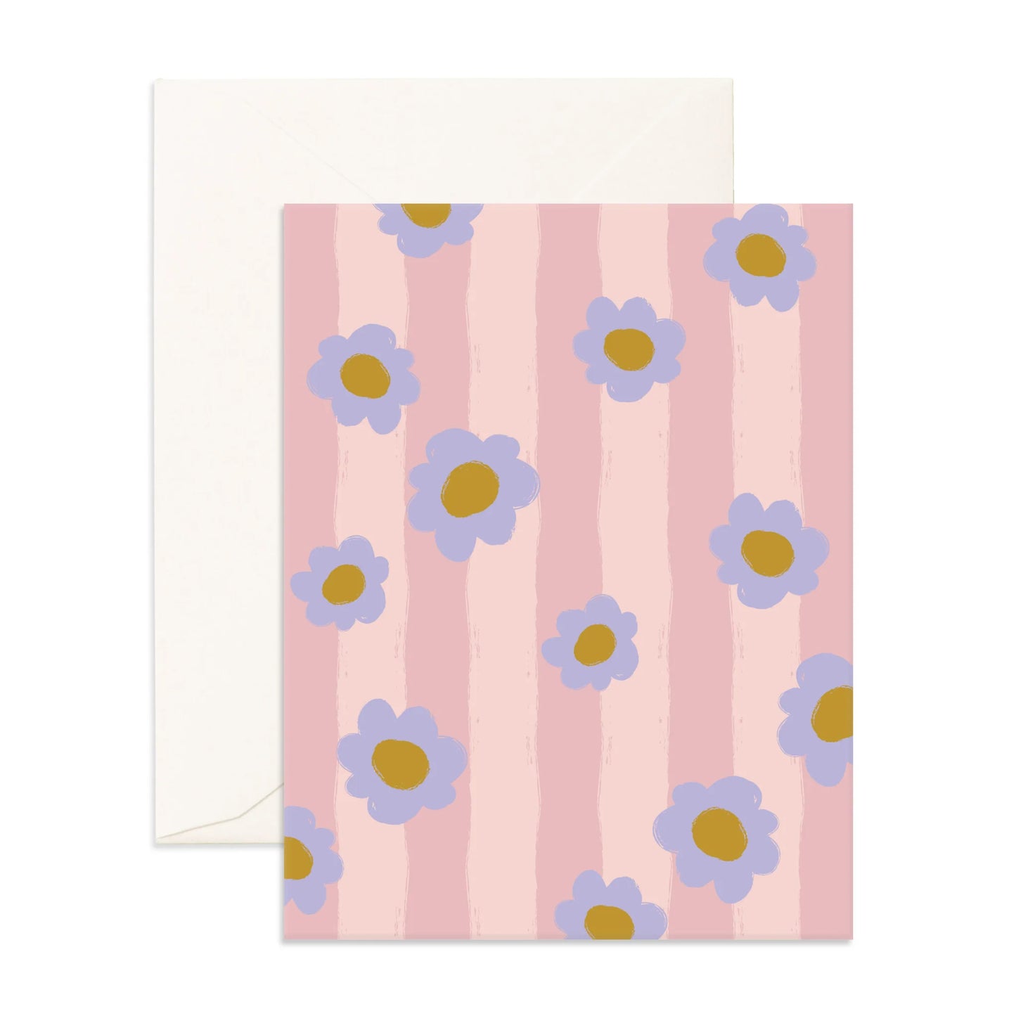 Fox & Fallow - Begonia Stripe Greeting Card