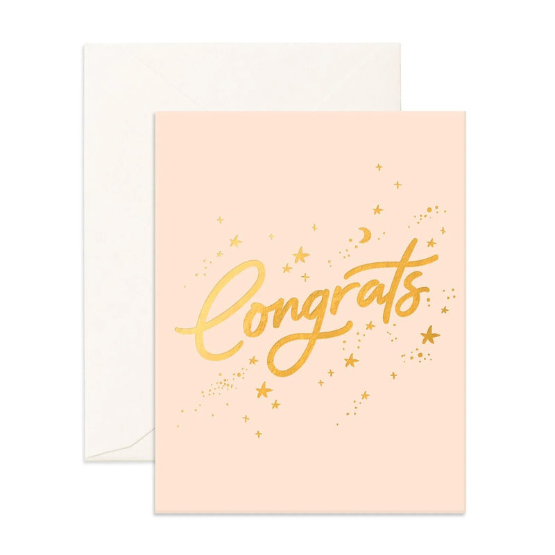 Fox & Fallow- Congrats Stars Greeting Card