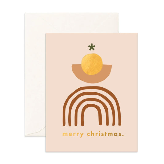 Fox & Fallow - Christmas Boho Angel Greeting Card