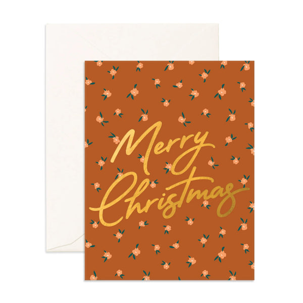 Fox & Fallow - Christmas Azaleas Greeting Card