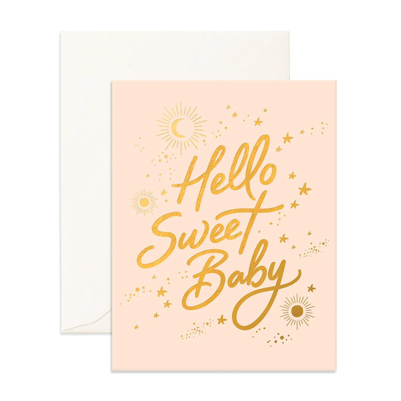 Fox & Fallow- Sweet Baby Greeting Card