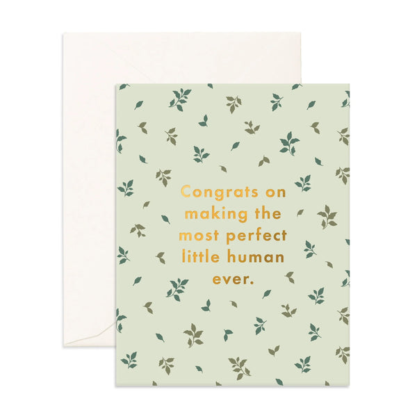 Fox & Fallow-Perfect Human Greeting Card