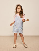 Goldie + Ace - Taylor Overalls - Blue Stripe