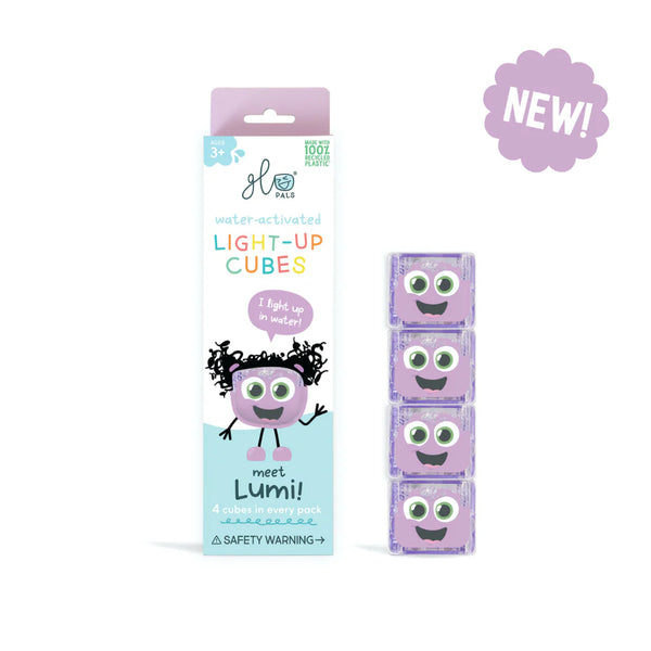 Glo Pals- Light Up Cubes- Lumi