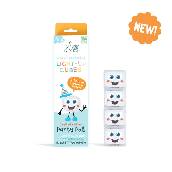 Glo Pals- Light Up Cubes- Party Pals